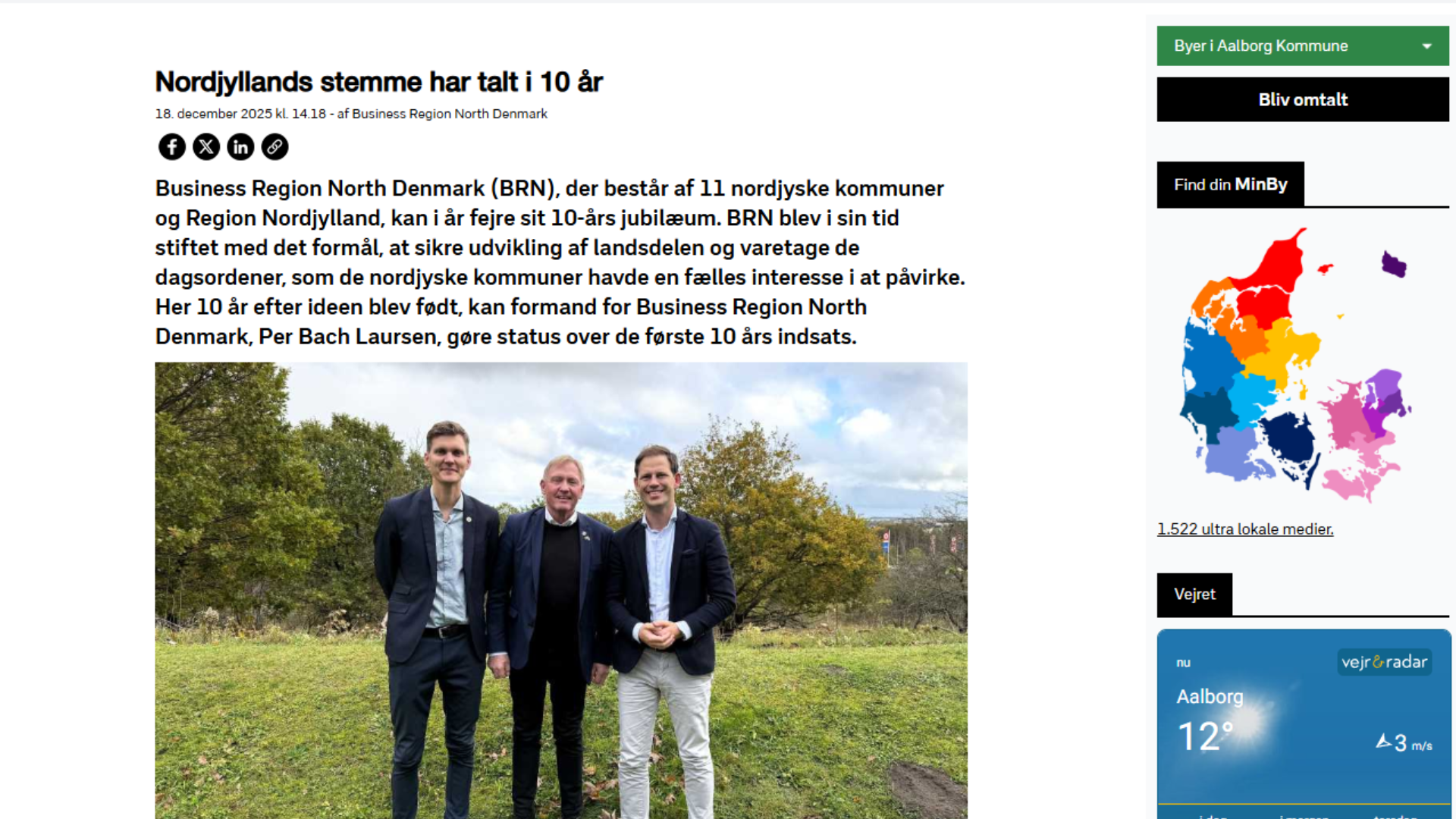 Eksempel pÃ¥ information fra kommune eller lokal aktÃ¸r